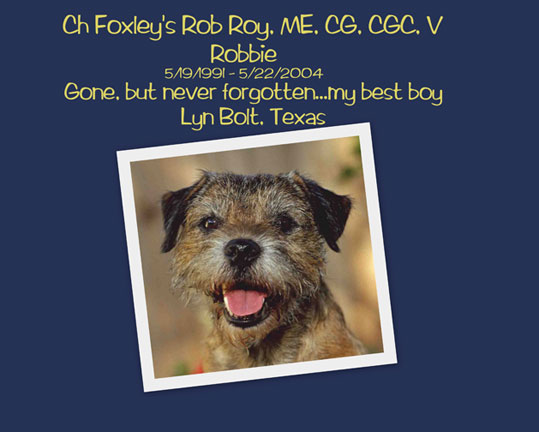 Foxley's Rob Roy